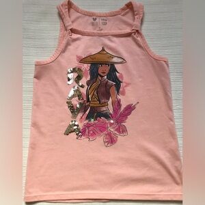 Disney Jumping Beans Raya and the Last Dragon Tank Top size 6